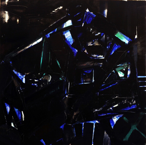 &quot;The Structures&quot;,2009,160x160cm, oil on canvas