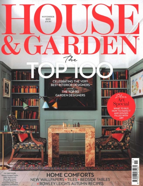 November issue my work is in,2020,&quot;House and Garden&quot;